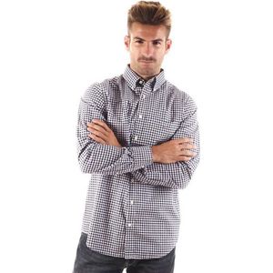 Gant Broadcloth Gingham Overhemd Met Lange Mouwen