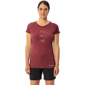 Tekoa Wool T-shirt - Dames - Zwart - Merino Wol - Warmte- en Vochtregulerend