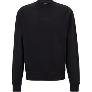 Hugo Boss - Katoenen Sweatshirt - Grijs - 100% Katoen