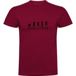 Kruskis Evolution Padel Short Sleeve T-shirt Rood 3XL Man