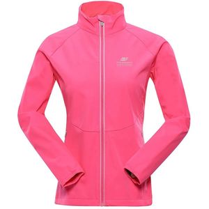 Alpine Pro - Multa - Softshelljack - Dames - Waterdicht - Winddicht - 2 Ritszakken