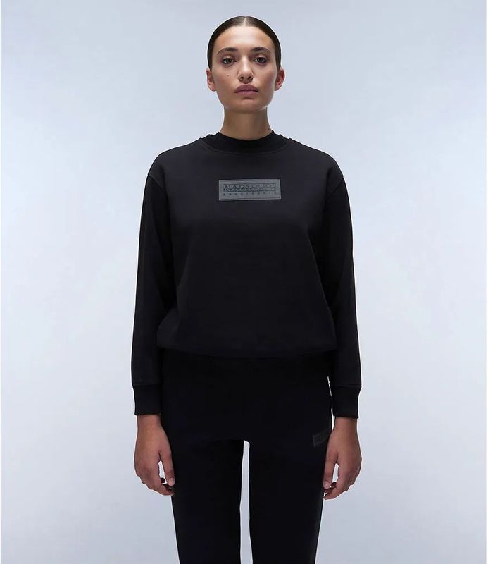 Napapijri - B-Box Logo - Sweatshirt - Zwart