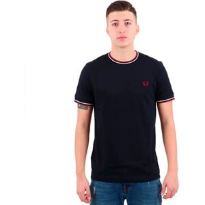 Fred Perry Twin Tipped T-shirt Met Korte Mouwen