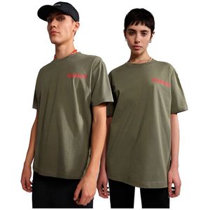 Napapijri S-pajas Short Sleeve T-shirt Groen M Man