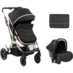 Kikkaboo 3 In 1 Seat Kaia Baby Stroller Zwart