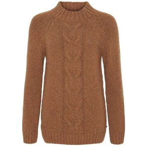 Sea Ranch Giselle Roll Neck Sweater Bruin L Vrouw