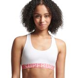 Superdry - Large Logo Crop - Sportbeha - Biologisch Katoen