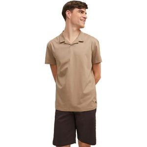 Jack & Jones Retro Resort Solid Korte Mouw Poloshirt