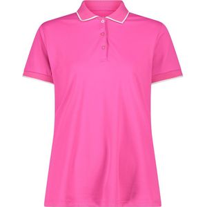 Cmp 31t5066 Short Sleeve Polo Roze 36 Vrouw