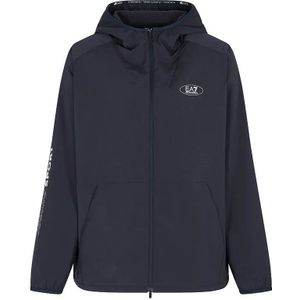 EA7voor mannen. 7M000602_AF16524 Sport windjack marine (XXL), Casual, Polyester, Marineblauw
