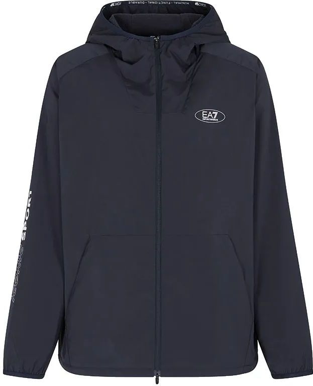 EA7voor mannen. 7M000602_AF16524 Sport windjack marine (XXL), Casual, Polyester, Marineblauw