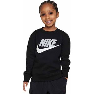 Nike Kids Club Hbr Fleece Crew Sweatshirt Zwart 6-7 Years