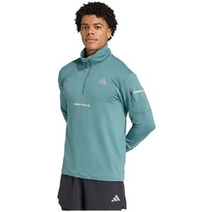 adidas - Adi365 - Half Zip Shirt - Heren - CLIMAWARM+ - Zwart