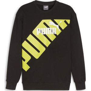 Puma Power Graphic Sweatshirt Zwart L Man