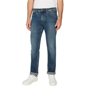 Pepe Jeans Pm207393 Straight Fit Jeans Blauw 30 / 34 Man