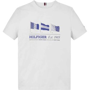 Tommy Hilfiger Waving Flag T-shirt Met Korte Mouwen