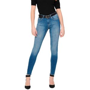 Only Blush Life Mid Waist Ankle Raw Rea1303 Jeans Blauw M / 32 Vrouw