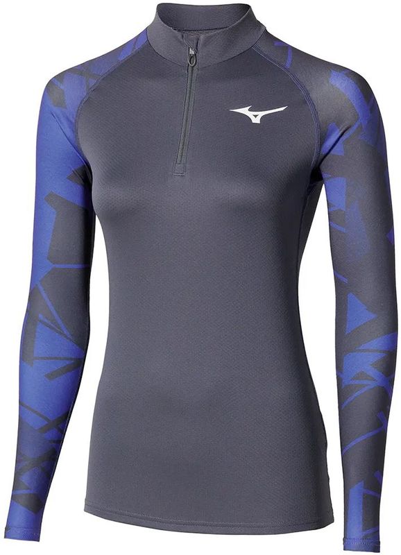 Mizuno - VIRT G5 - Damestrui - Met Lange Mouwen - 1/4 Rits