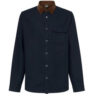 Oakley Apparel Bear Cozy Flannel 2.0 Long Sleeve Shirt Blauw S Man