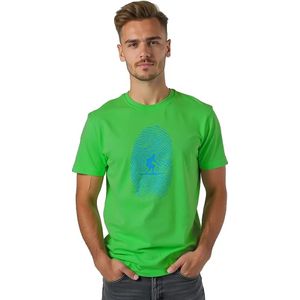 Kruskis Surfer Fingerprint T-shirt Met Korte Mouwen
