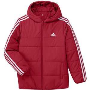Adidas 3 Stripes Pad Jacket Rood 11-12 Years