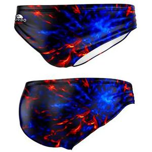 Turbo Red Blue Fire Zwemslip