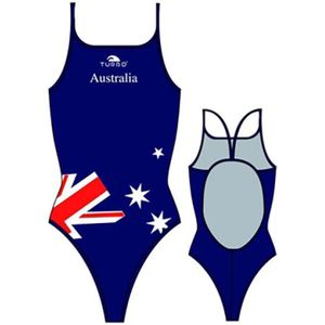 Turbo Australia Flag Badpak Met Dunne Bandjes