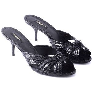 Dolce & Gabbana 742720 Heel Sandals Zwart EU 35 Vrouw