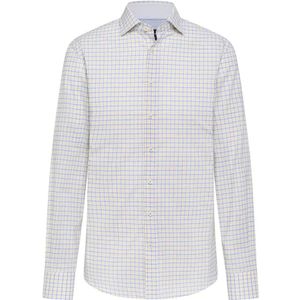 Hackett Two Colour Cotton London Ggham Overhemd Met Lange Mouwen