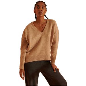 Superdry Isabella Slouch Sweater Bruin M Vrouw