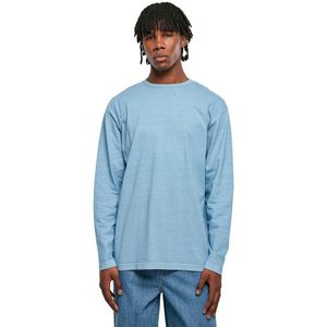 Urban Classics Heavy Oversized Garment Dye Long Sleeve T-shirt Blauw L / Regular Man
