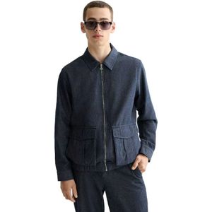 Scotch & Soda Cotton Linen Twill Jas