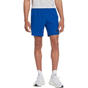 Adidas Run Icon Full Reflective 3 Stripes 9´´ Shorts Blauw L Man