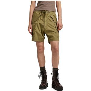 G-star D22899-d308 Straight Fit Cargo Shorts Groen 25 Vrouw