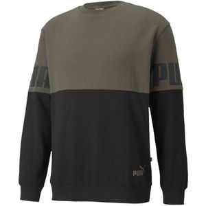 Puma Power Colorblock Sweatshirt Groen L Man