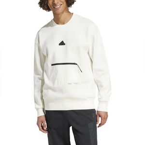 Adidas City Escape Fleece Sweatshirt Wit Man