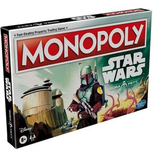 Hasbro Monopoly Boba Fett Star Wars Spanish Spanish Board Game Veelkleurig