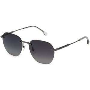 Lozza Sl2421 Sunglasses Zwart Smoke Gradient Smoke / CAT3 Man
