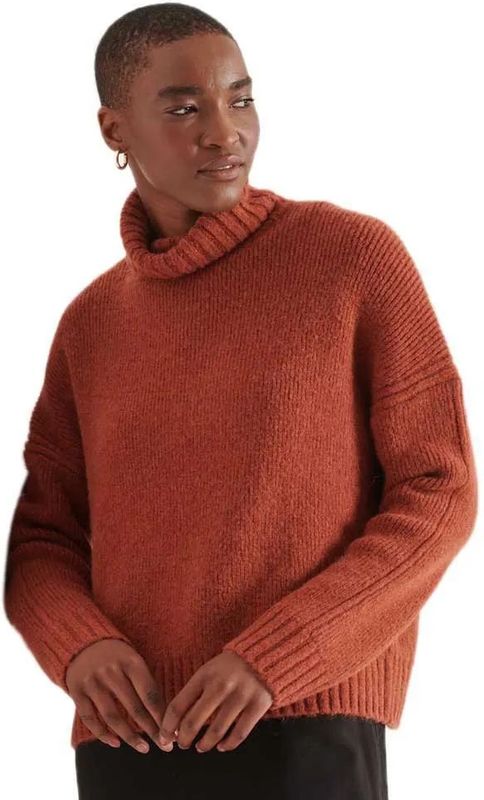 Superdry Studios Chunky Trui Met Hoge Hals