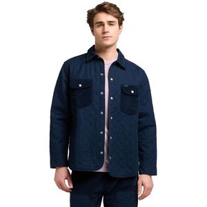 Lee - Mixed Media Overhem - Rivet Navy - Relaxed Pasvorm - Lange Mouwen
