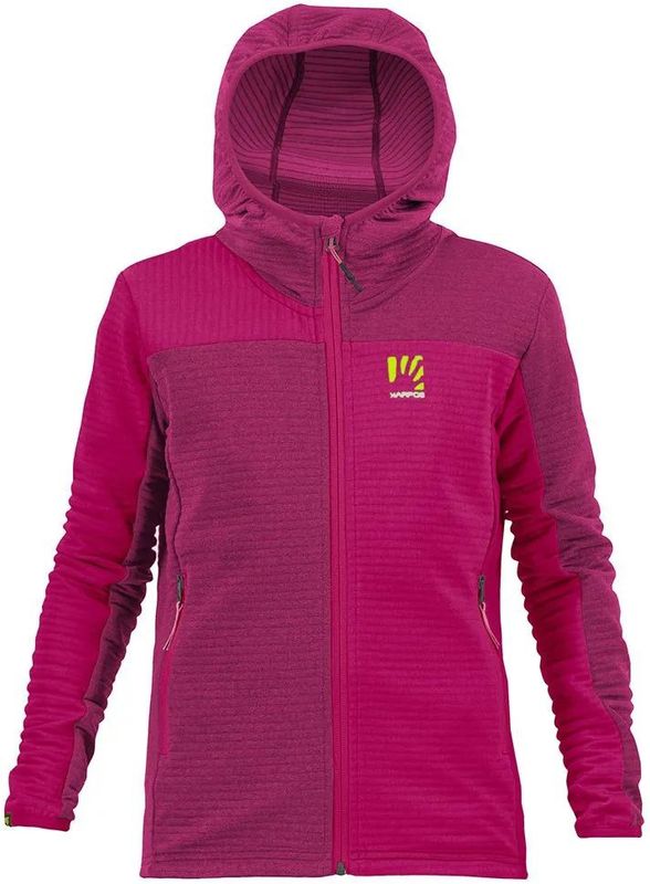 Karpos Nuvolau - Fleece met Rits - Kinder - Zwart - Thermo Fleece