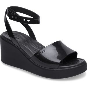 Crocs Brooklyn Ankle Strap Wedge Sandals Zwart EU 41-42 Vrouw