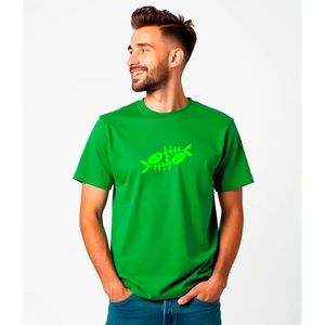Kruskis Fishbones T-shirt Met Korte Mouwen