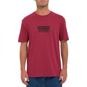 Volcom Globstok Basic Short Sleeve T-shirt Rood XS Man