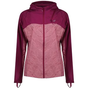 Asics Fujitrail Packable Windbreaker Jacket Roze S Vrouw
