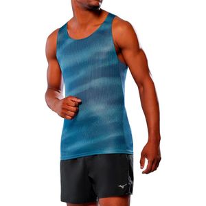 Mizuno Dryaeroflow Graphic Mouwloos T-shirt