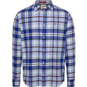 Tommy Jeans Classic Essential Check Overhemd Met Lange Mouwen