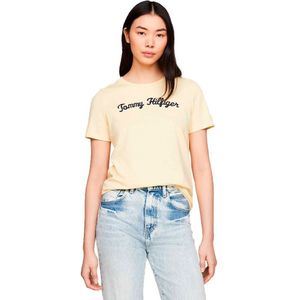 Tommy Hilfiger Regular Script T-shirt Met Korte Mouwen