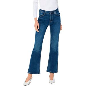 Jdy New Flora Neela Life High Waist Flared Jeans Blauw 29 / 32 Vrouw