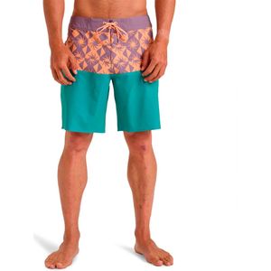 Burleigh - Boardshorts - Blauw - 90% Gerecycled Polyester 10% Elastaan